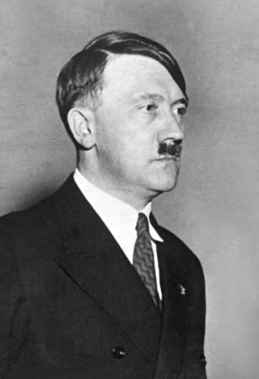 Hitler makes his first radio broadcast as German Chancellor in front of a radio microphone 